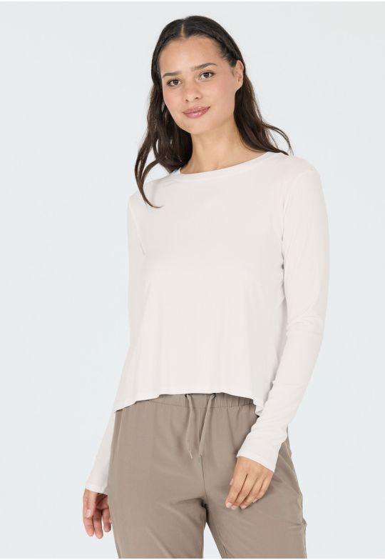 Mandes Langærmet T-shirt Kvinder